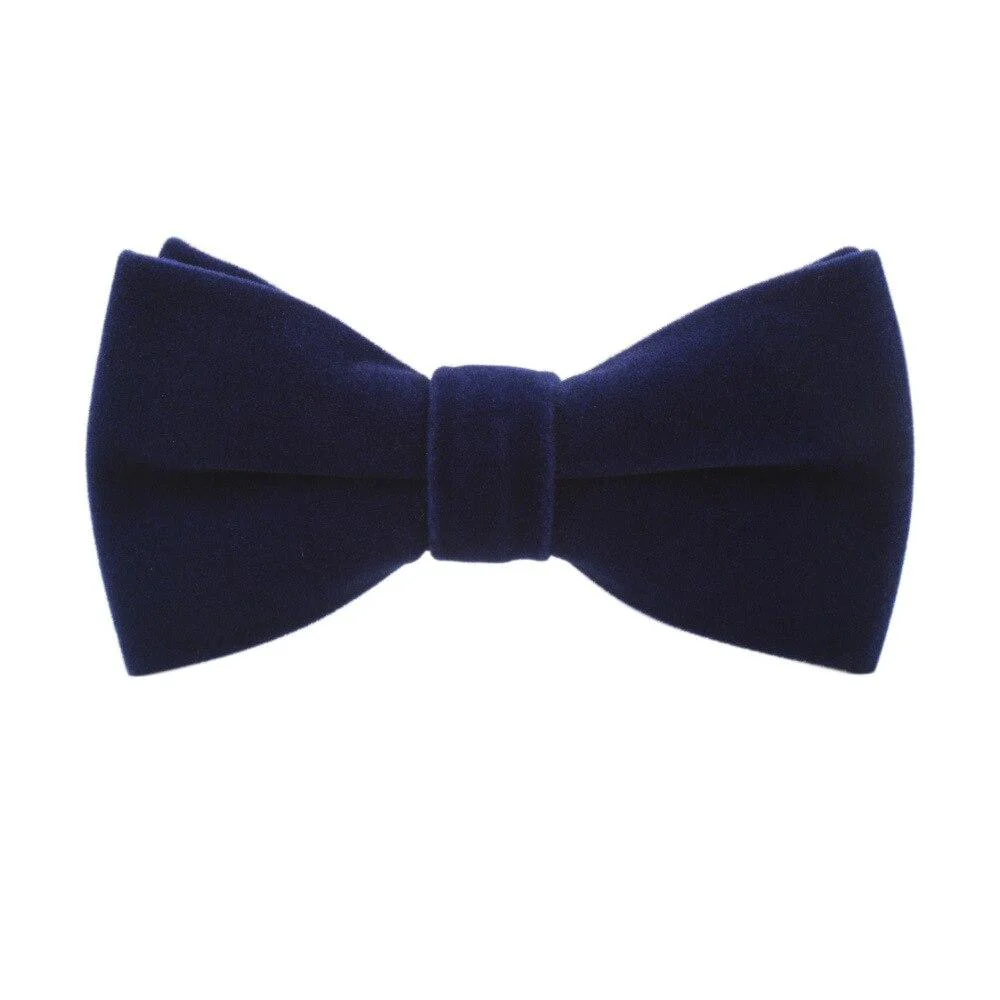 Consistent Velvet Bow Tie Pre-Tied Contemporary