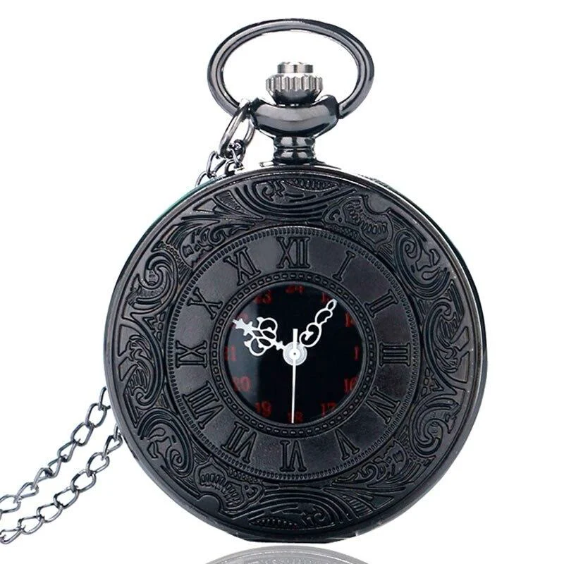 Solid Roma Reloj de bolsillo Gris oscuro Powerful