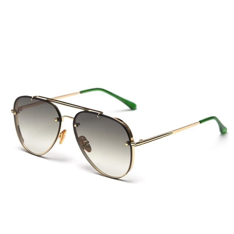 Authentic Gordi Gafas de sol de aviador degradadas Safe