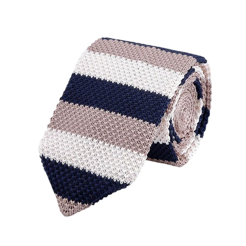 Advanced Corbata de punto a rayas Lightweight