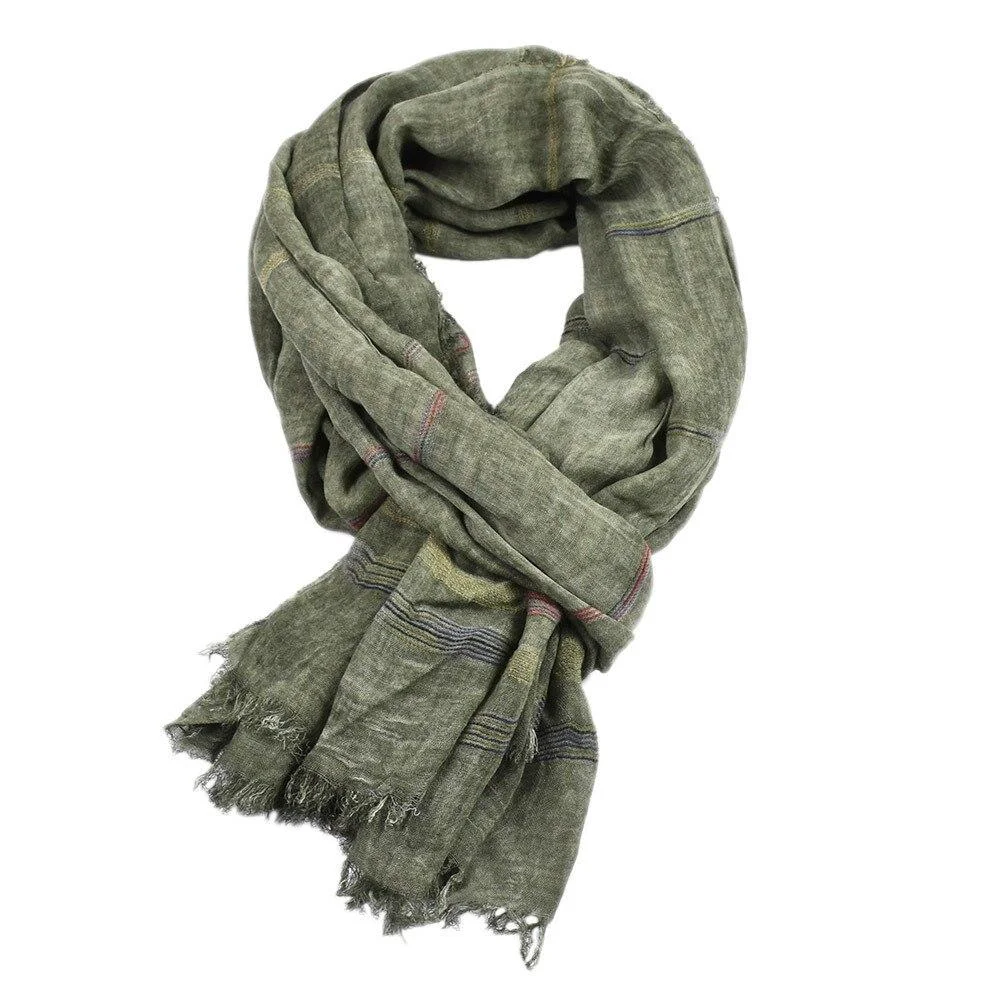 Solid Finn Bufanda de lino Recyclable
