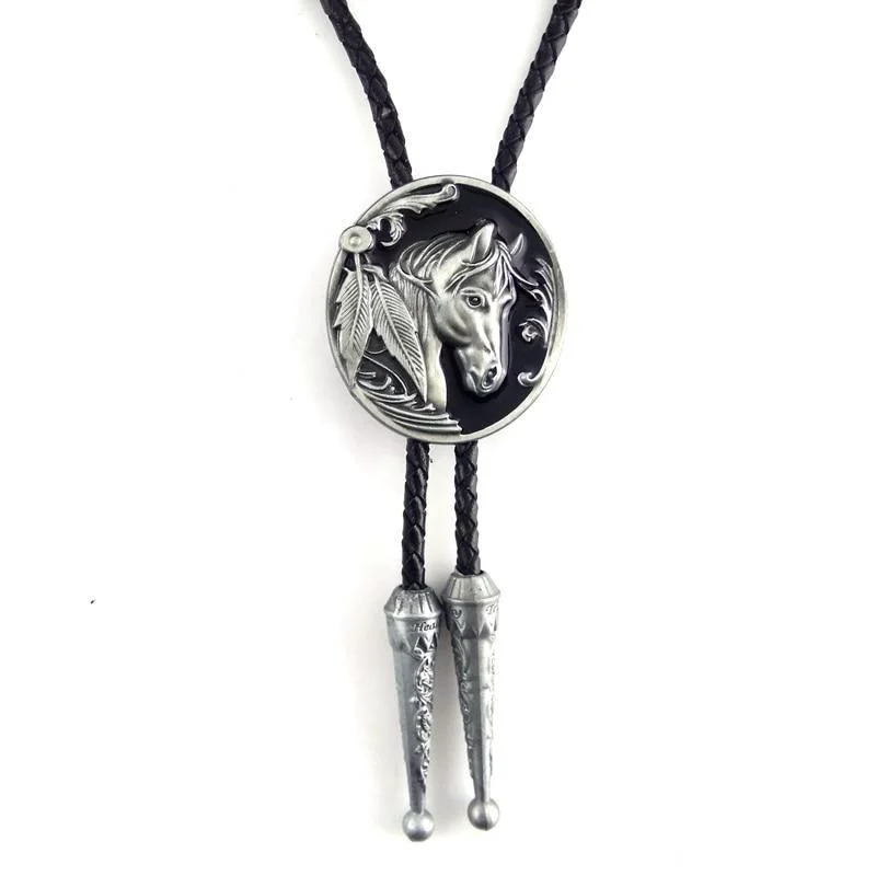 Artisan Corbata Western Horse Bolo Elegant