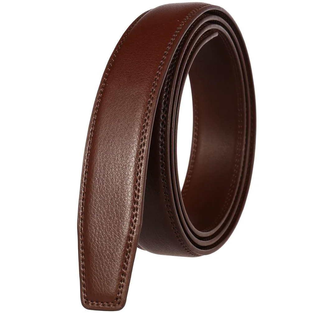 User-Friendly Pascal Correa de cuero para hebilla de cinturón automática 31 mm Natural