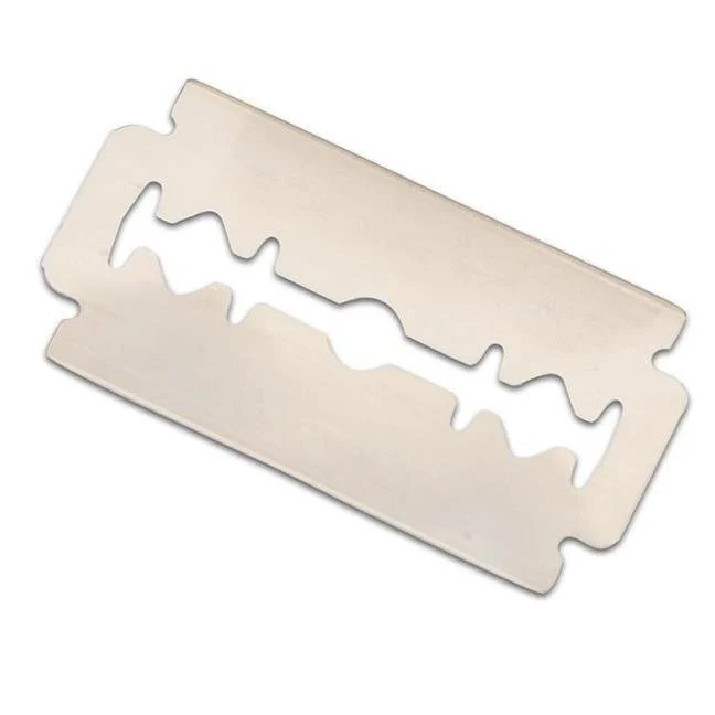 Consistent Cuchillas de afeitar de acero inoxidable de doble filo High-Grade