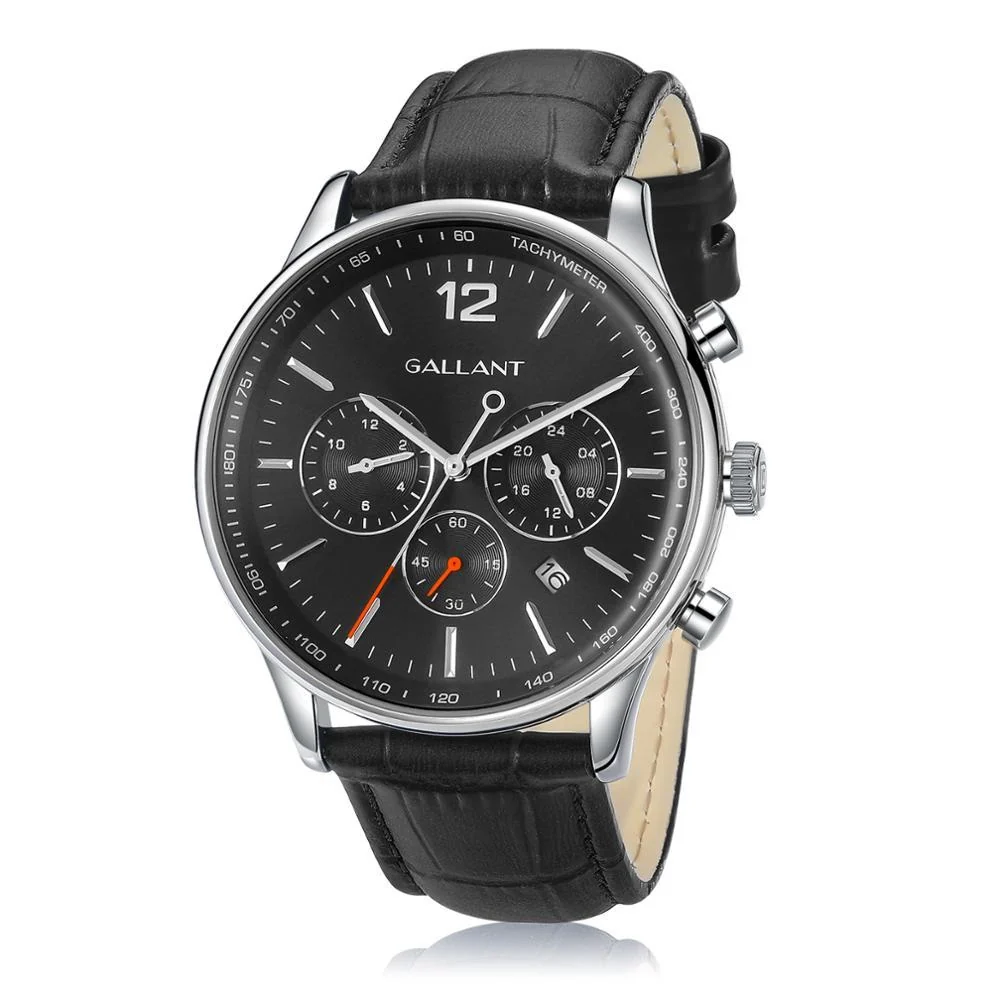 Refined Carl Reloj deportivo cronógrafo clásico Breathable