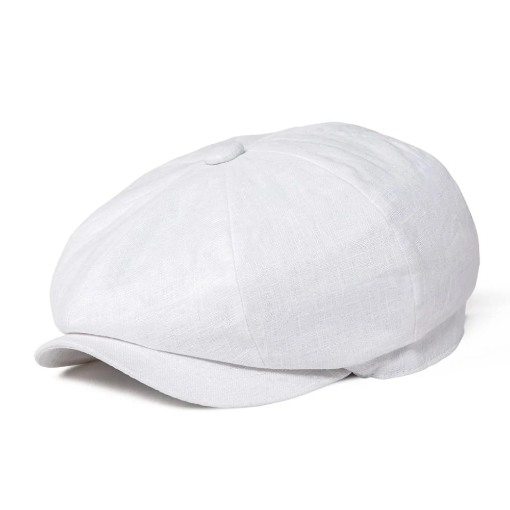 Stylish Lino Newsboy Gorra Dependable