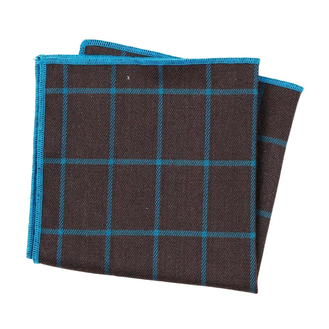 High-Quality Pañuelo de algodón Graph Check Crafted