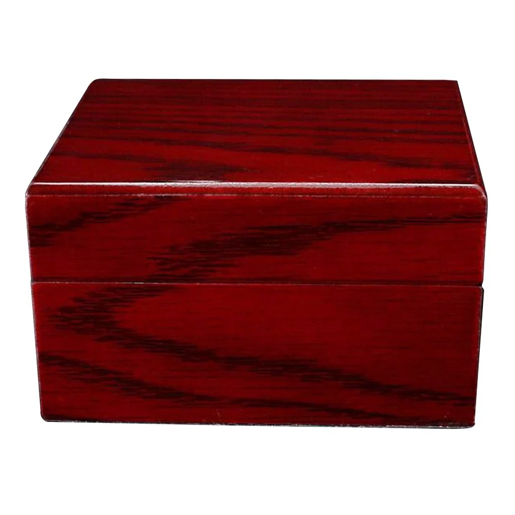 Trusted Orlando Caja de madera roja para relojes Breathable