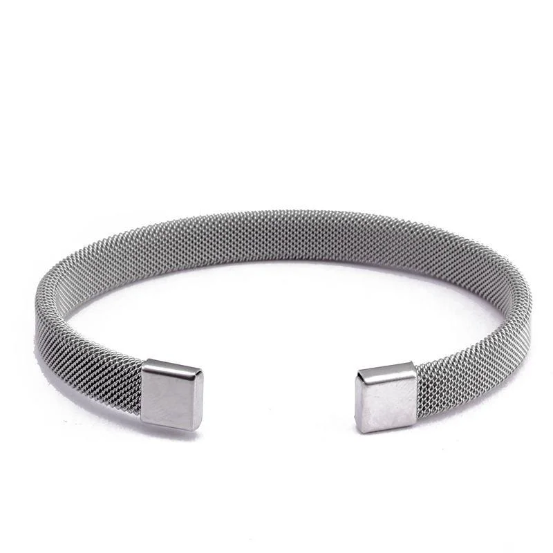 Reusable Claudio Pulsera de malla minimalista Trusted