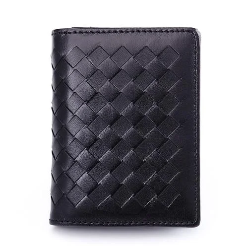 Consistent Claudio Cartera minimalista de piel de oveja Premium Material