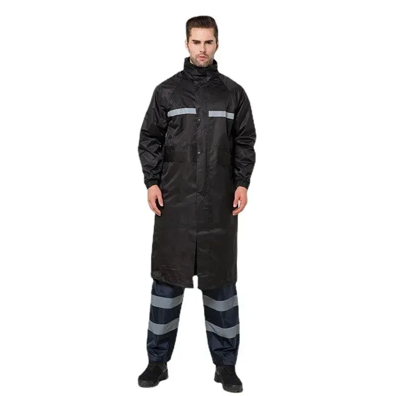 Authentic Poncho impermeable de una pieza largo reflectante de camuflaje para hombre y mujer. Next-Generation
