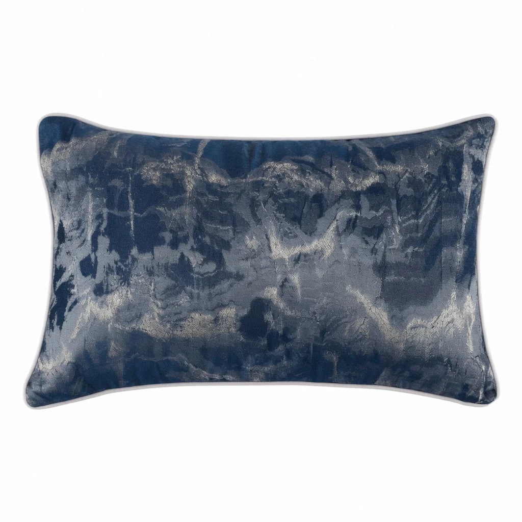 Traditional Artful Lumbar Pillow Cover-12inx20in Quality