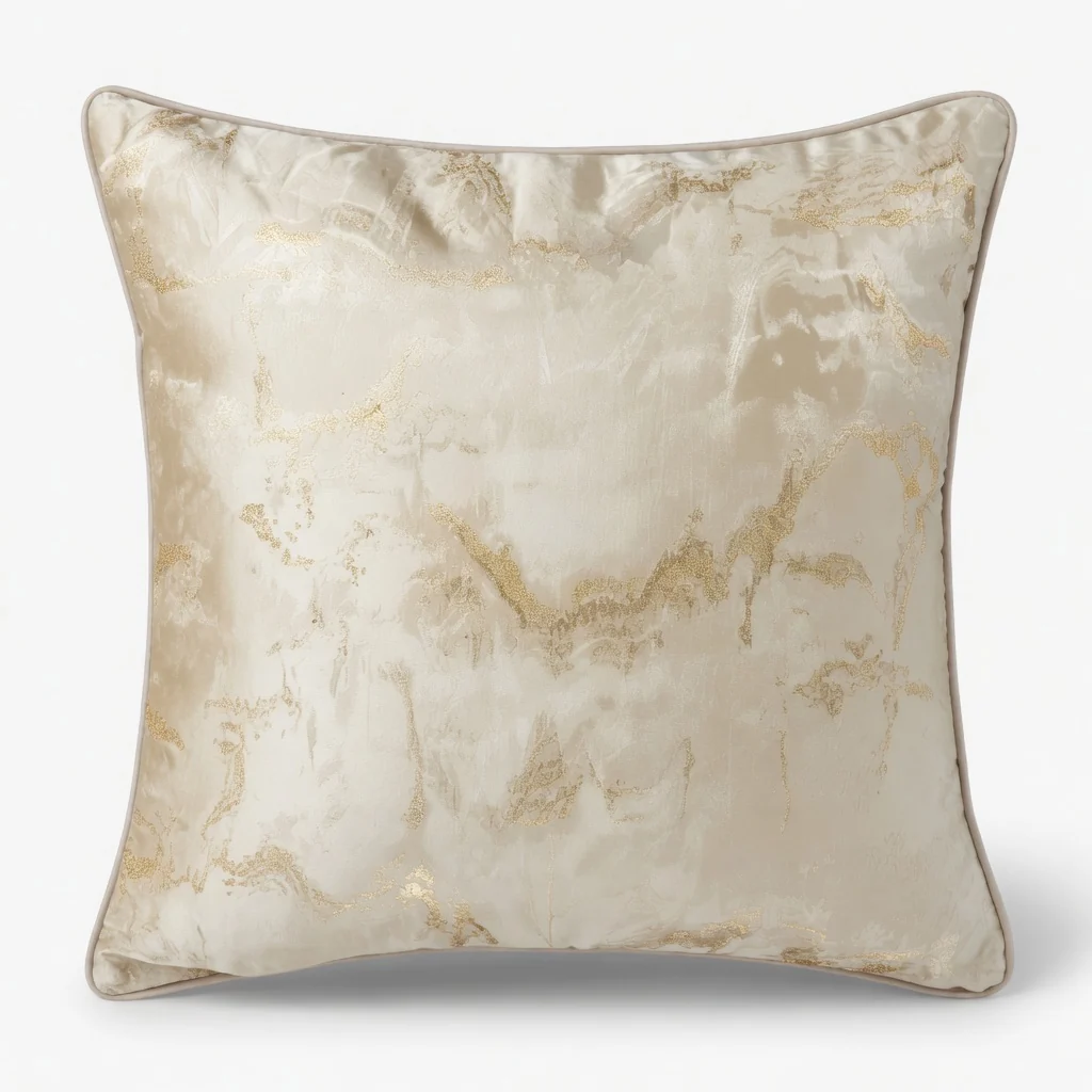 Crafted Stone Current Decorative Pillow Cover-18inx18in Original Design