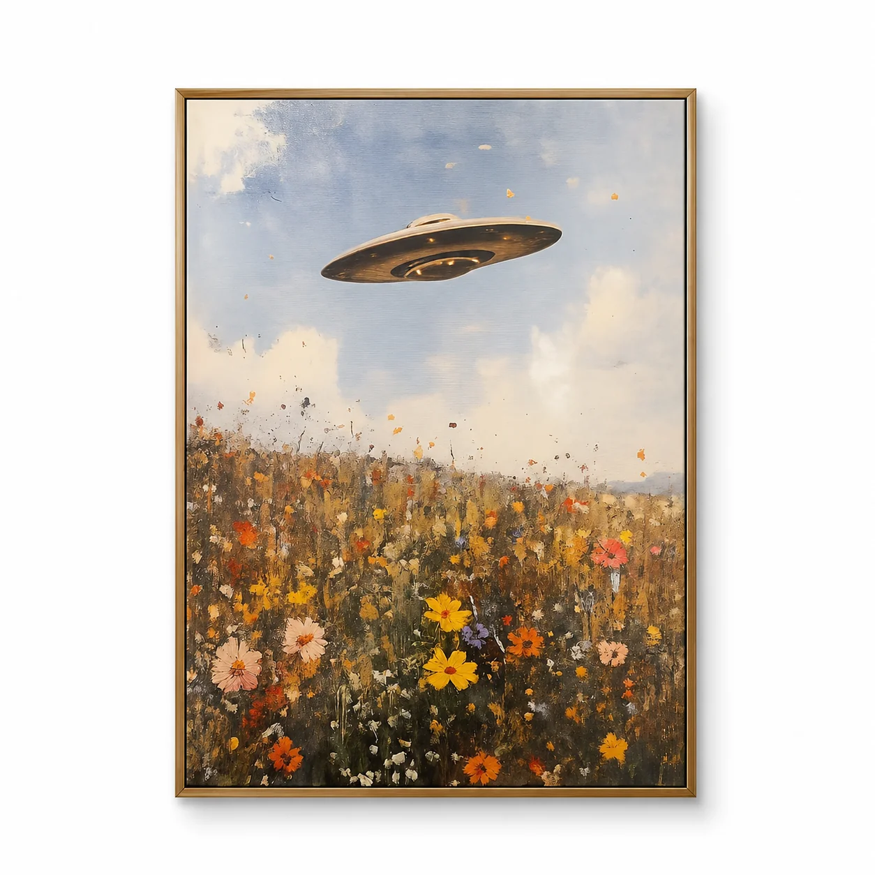 Genuine Meadow Encounter Canvas Wall Art Gallery-Wrapped Official