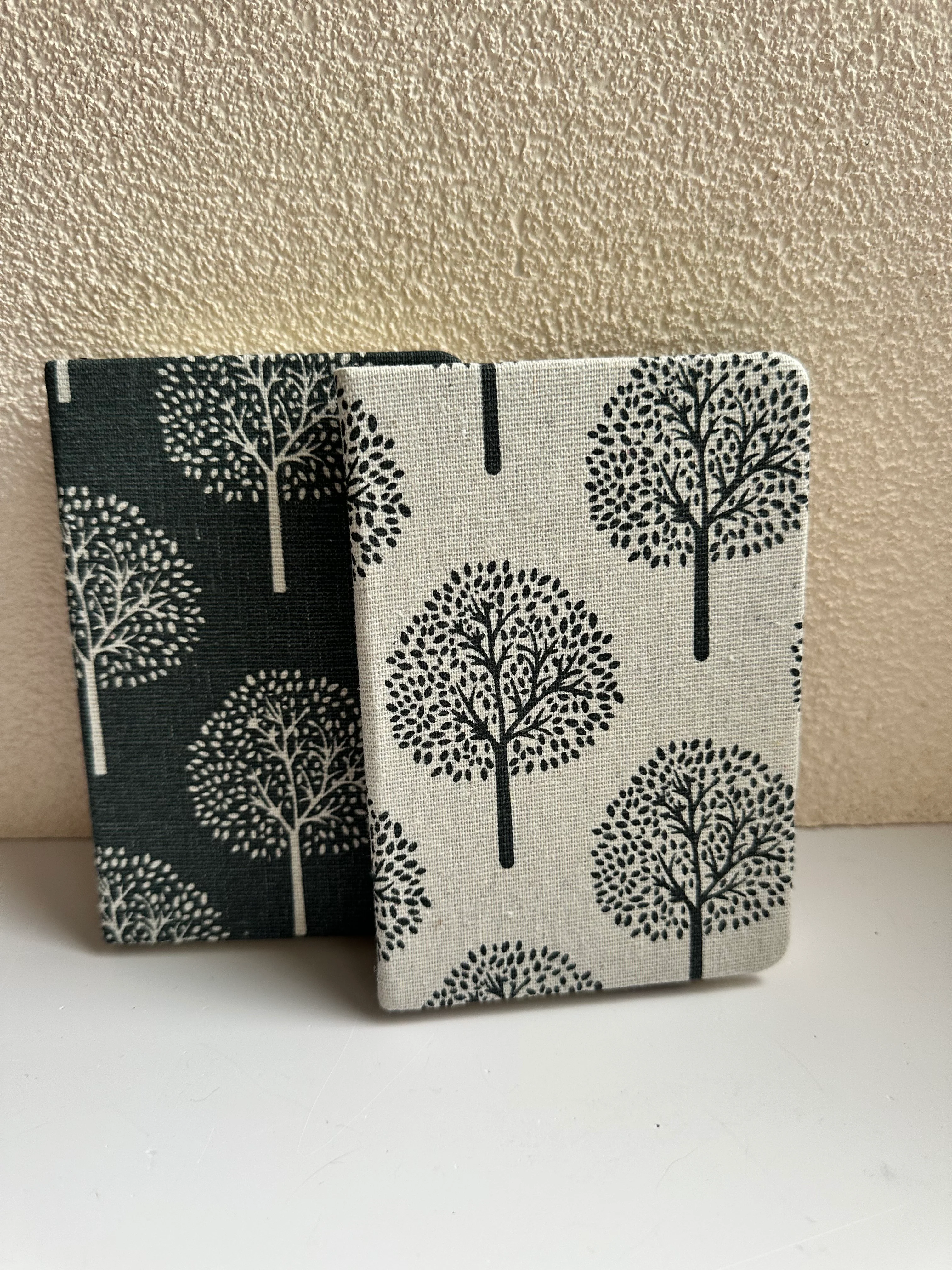 High-Grade Linen Tree of Life Journal Set Sophisticated