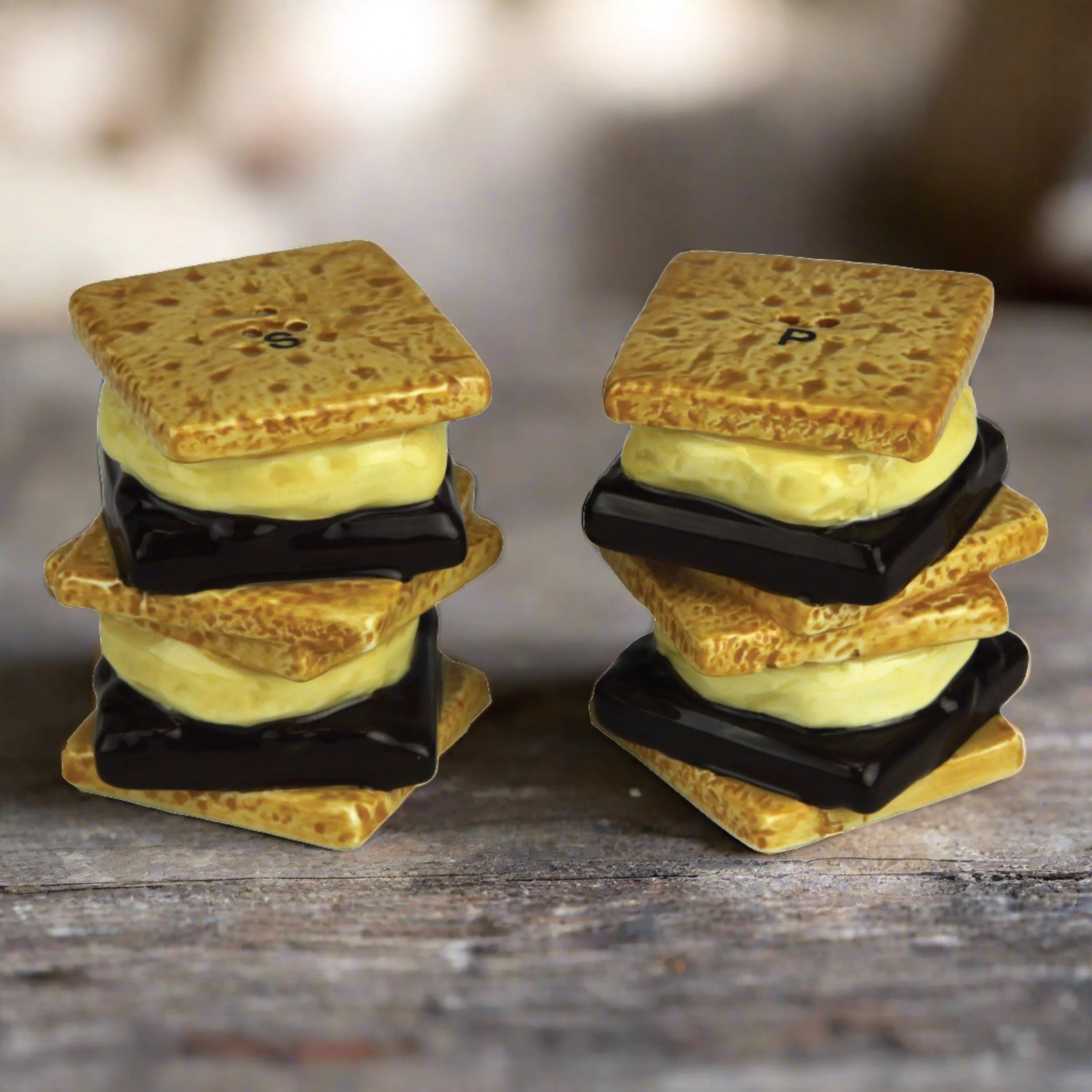 Effective Salt and Pepper Shakers-Smores Fine Crafted