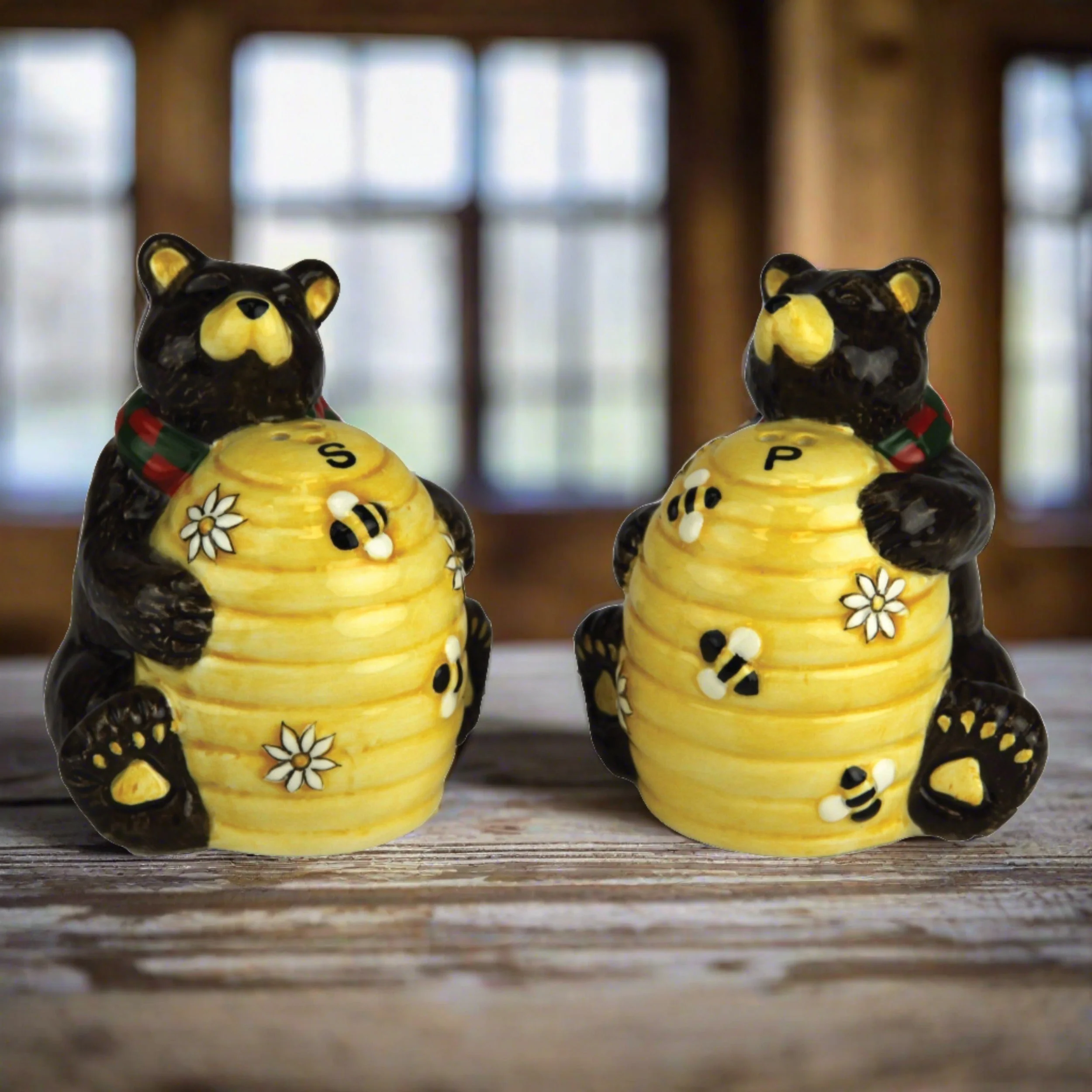 Luxury Salt and Pepper Shakers-Bear Stylish