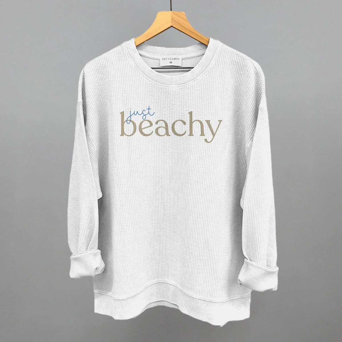 Clean Just Beachy — Oversized Terry Poncho Recyclable