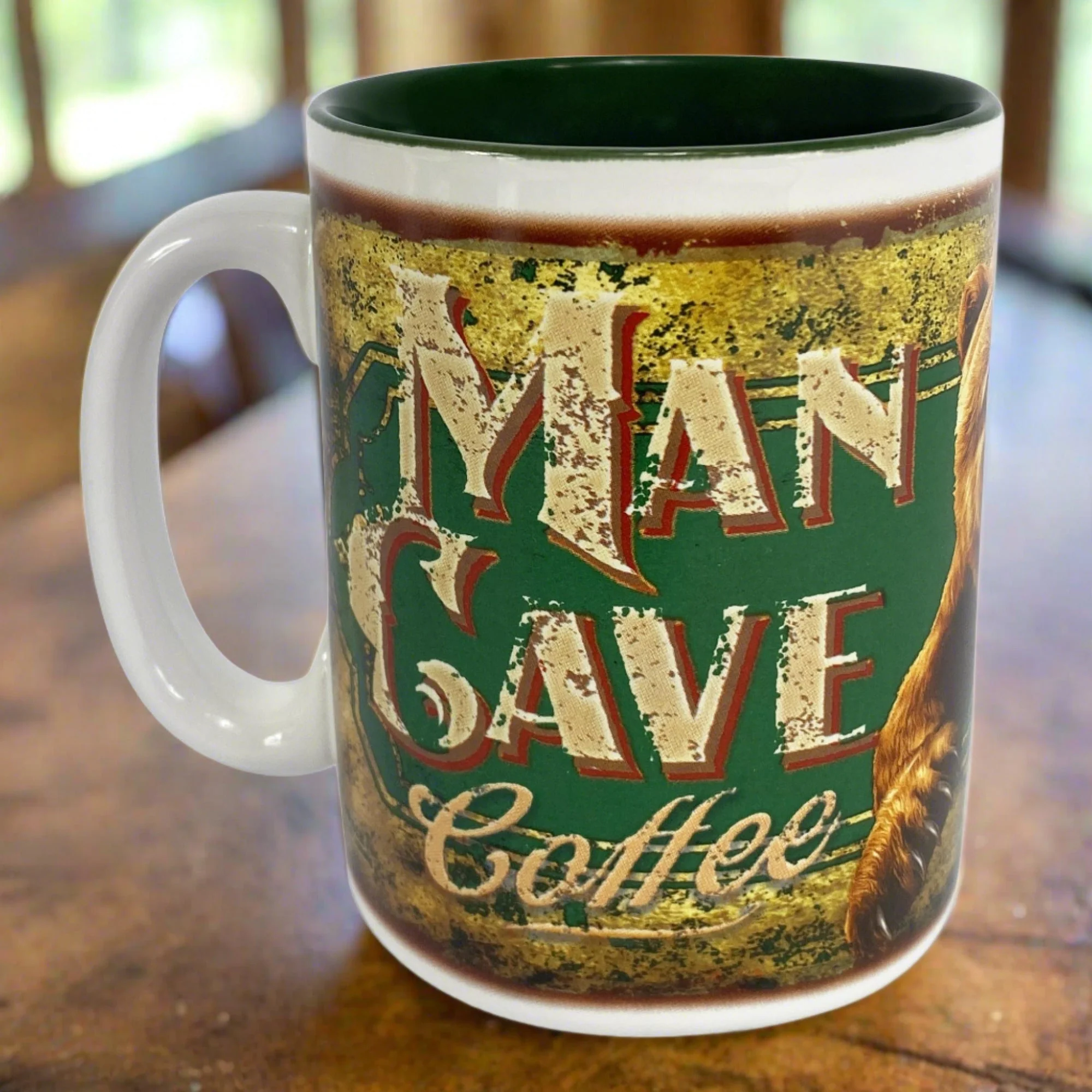 Premium Material Ceramic Mug 16oz-Bear Smart