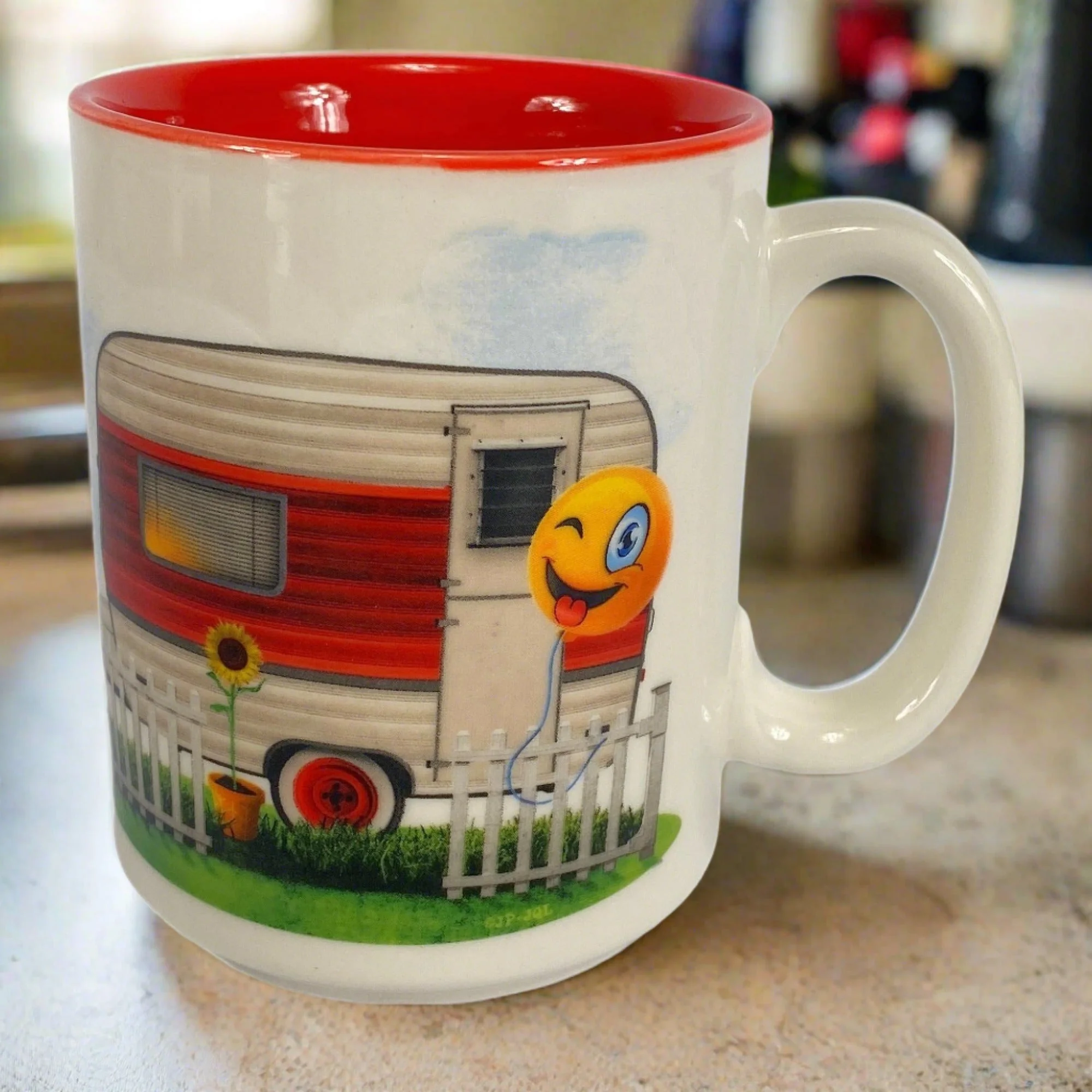 First-Class Ceramic Mug 16oz-Trailer Hood Lightweight