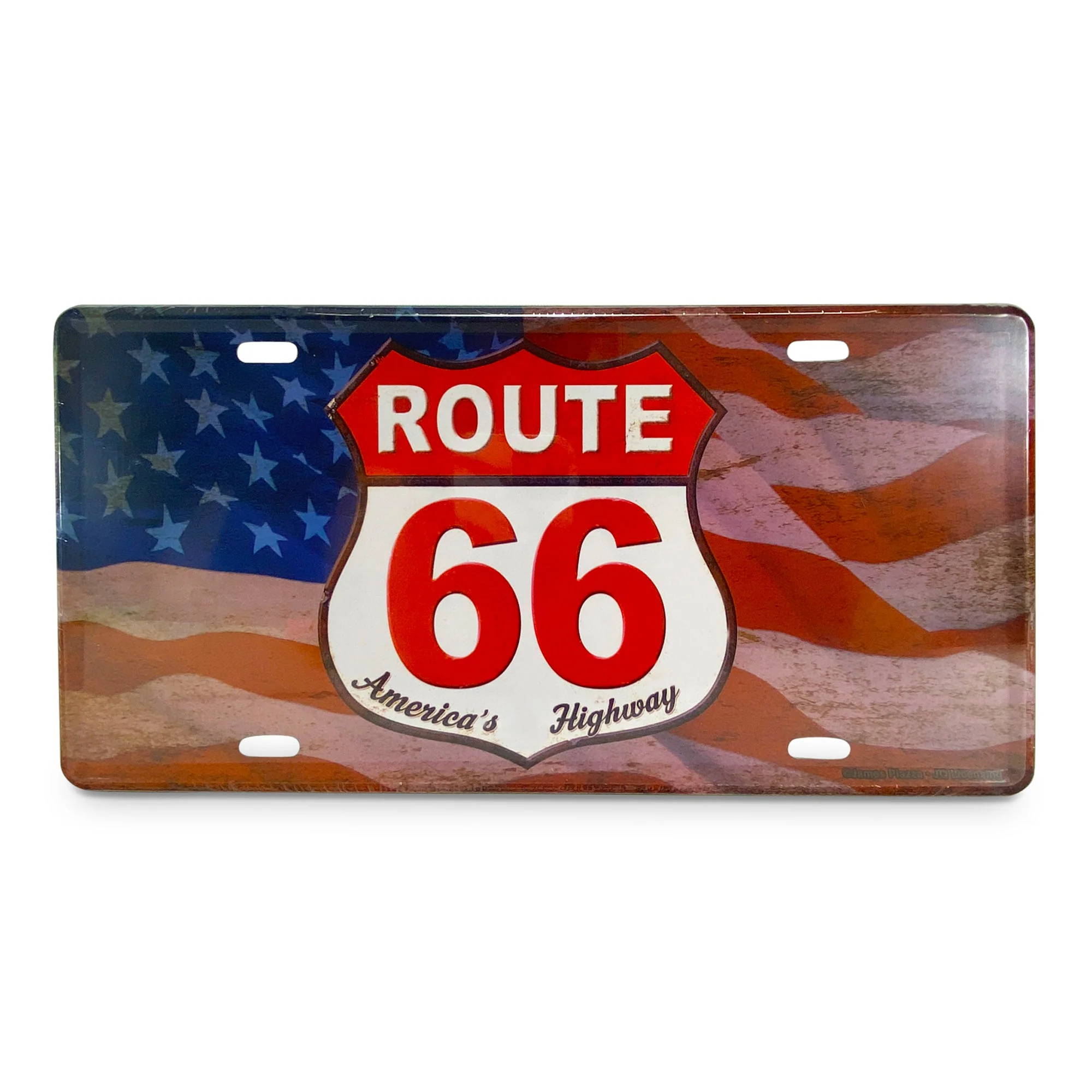 Contemporary Vanity License Plate 12in x 6in-American Route 66 Elite