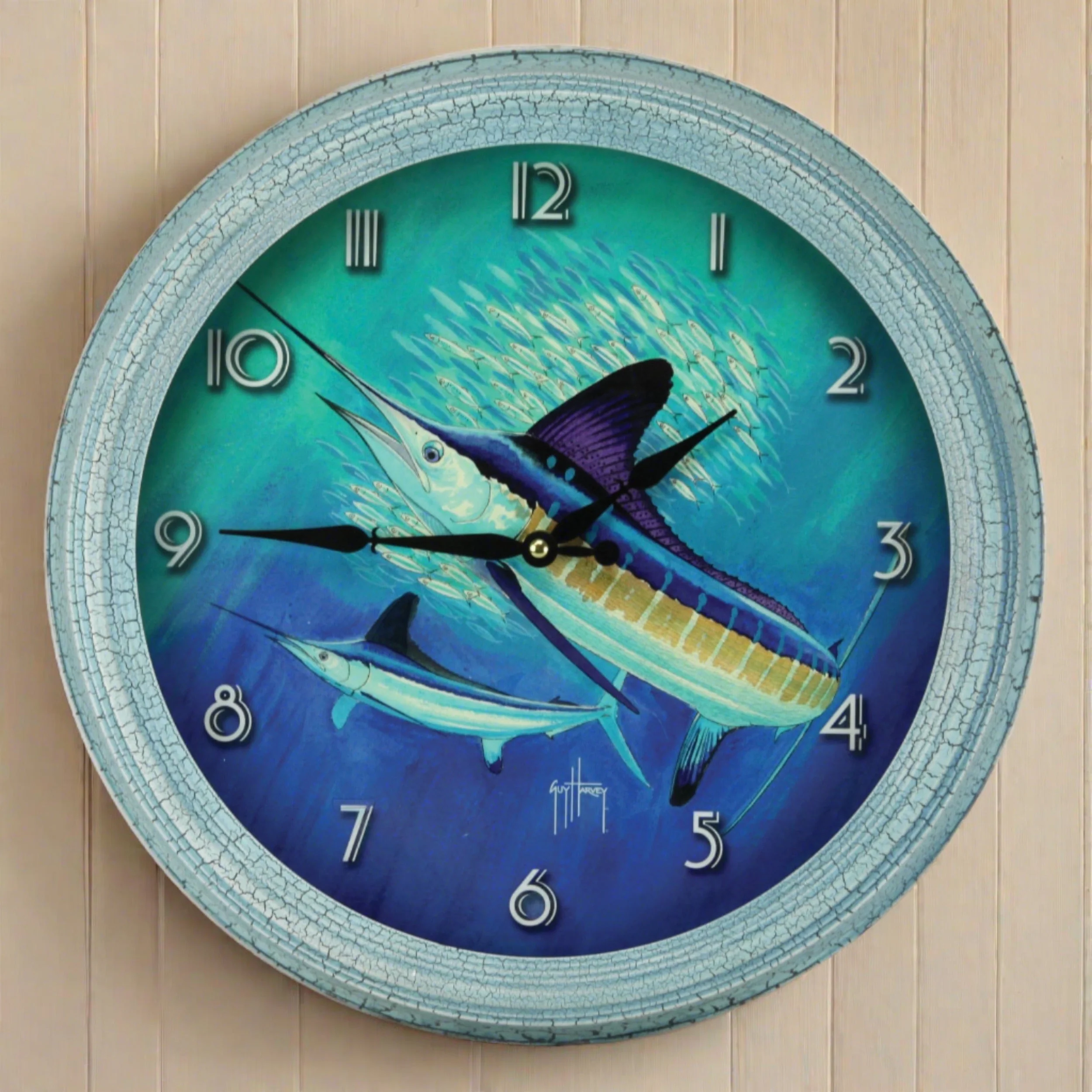 Fashionable Clock 15-inch-Marlin Easy-to-Use