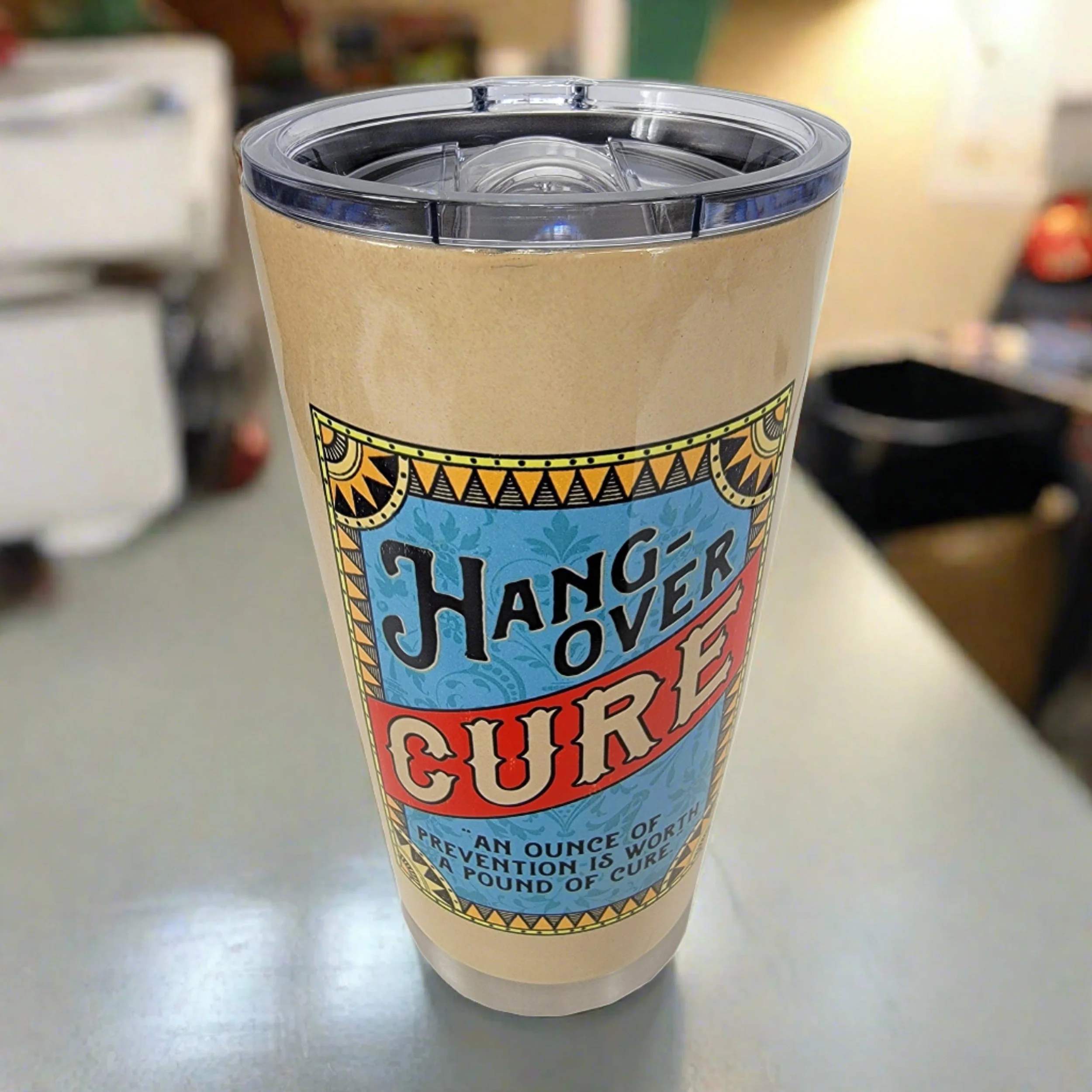 Minimalist Tumbler 20oz-Hangover Cure Premium Material