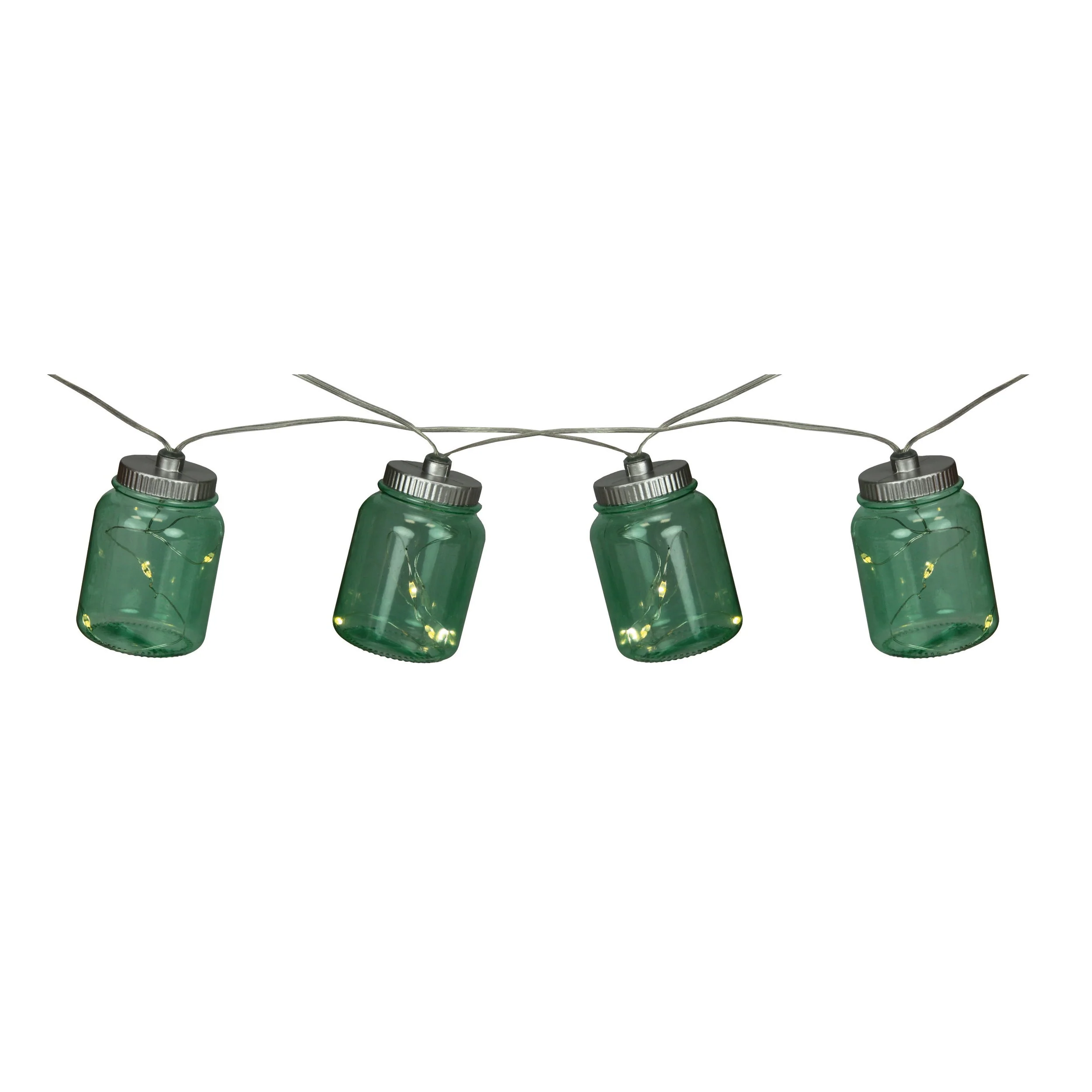 World-Class Light Set 10-Light-Canning Jar Excellent