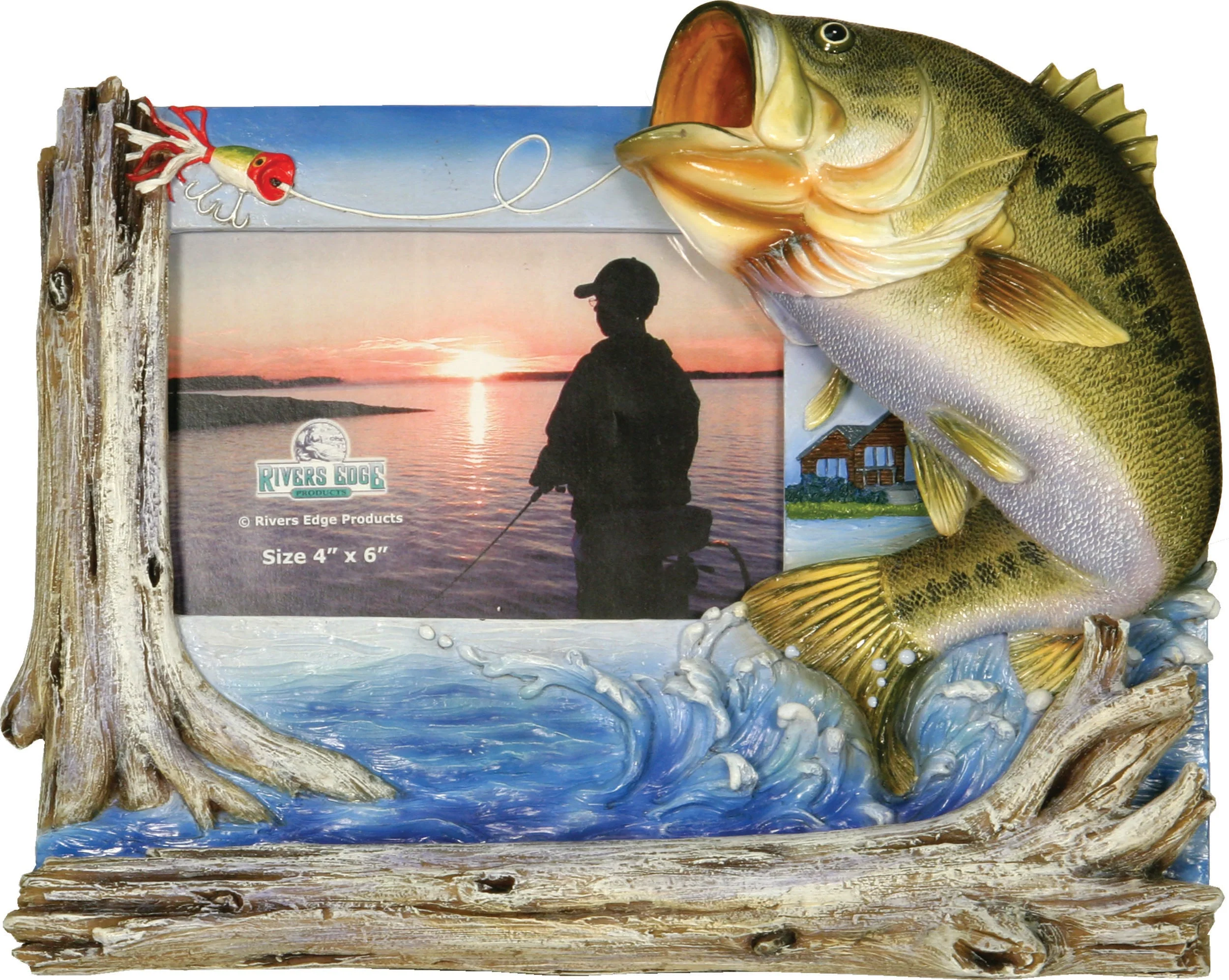 Versatile Picture Frame 4in x 6in-Bass Minimalist