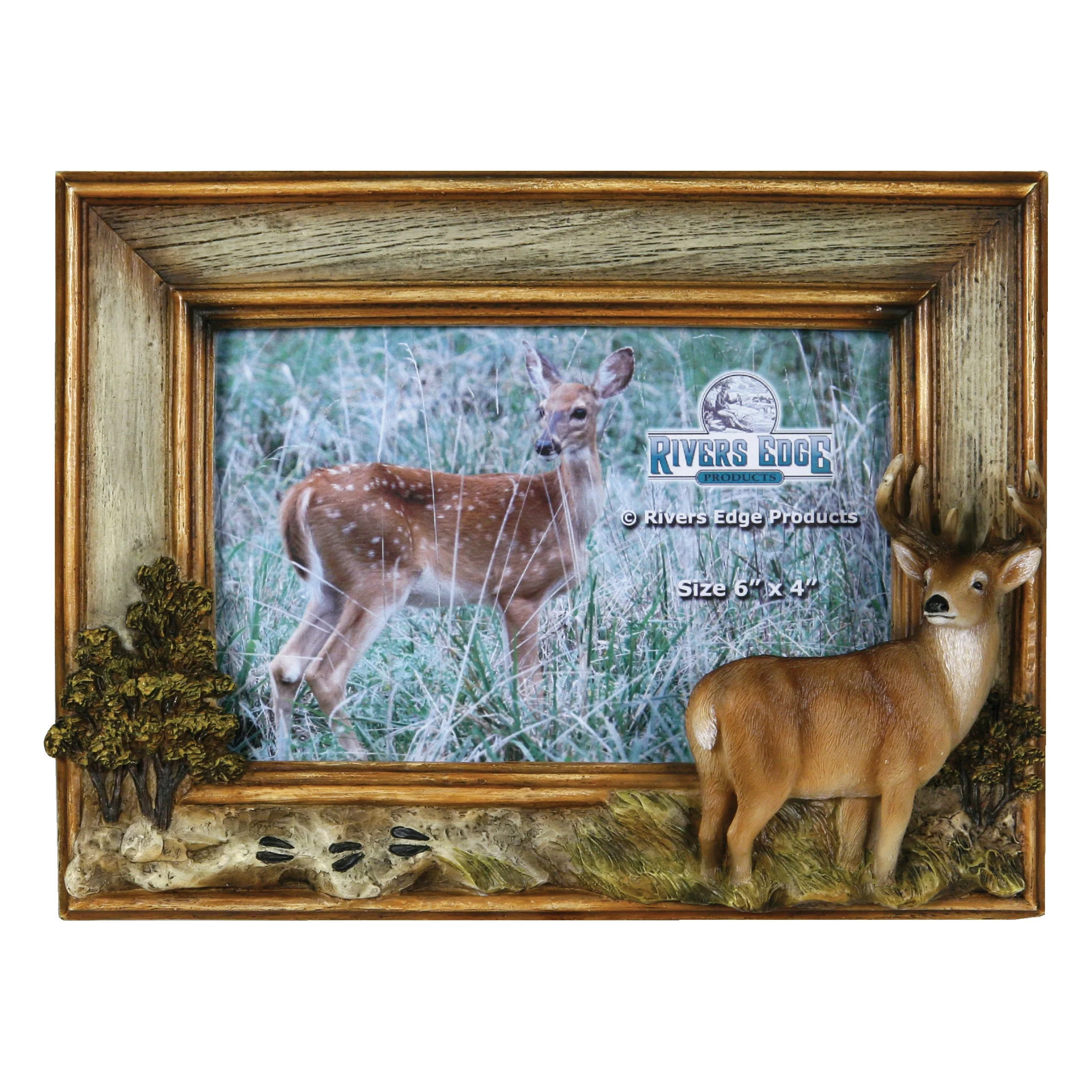 Exceptional Picture Frame 4in x 6in-Deer Effective