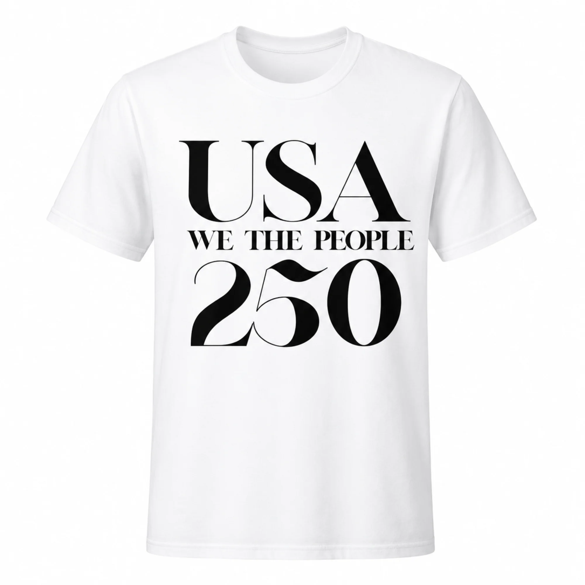 Elegant T-Shirt – Patriotic – We The People Excellent