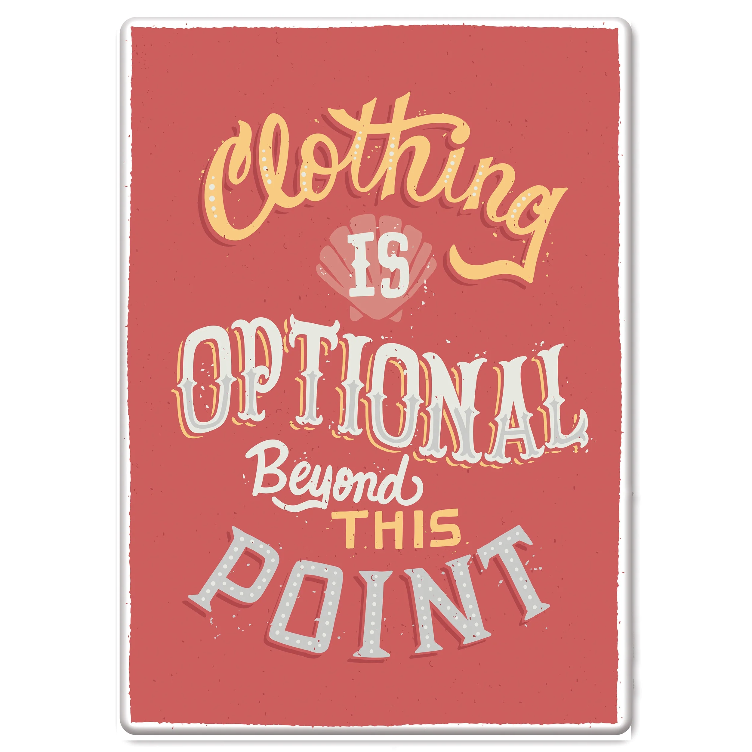 Innovative Tin Sign 12in x 17in-Clothing Consistent