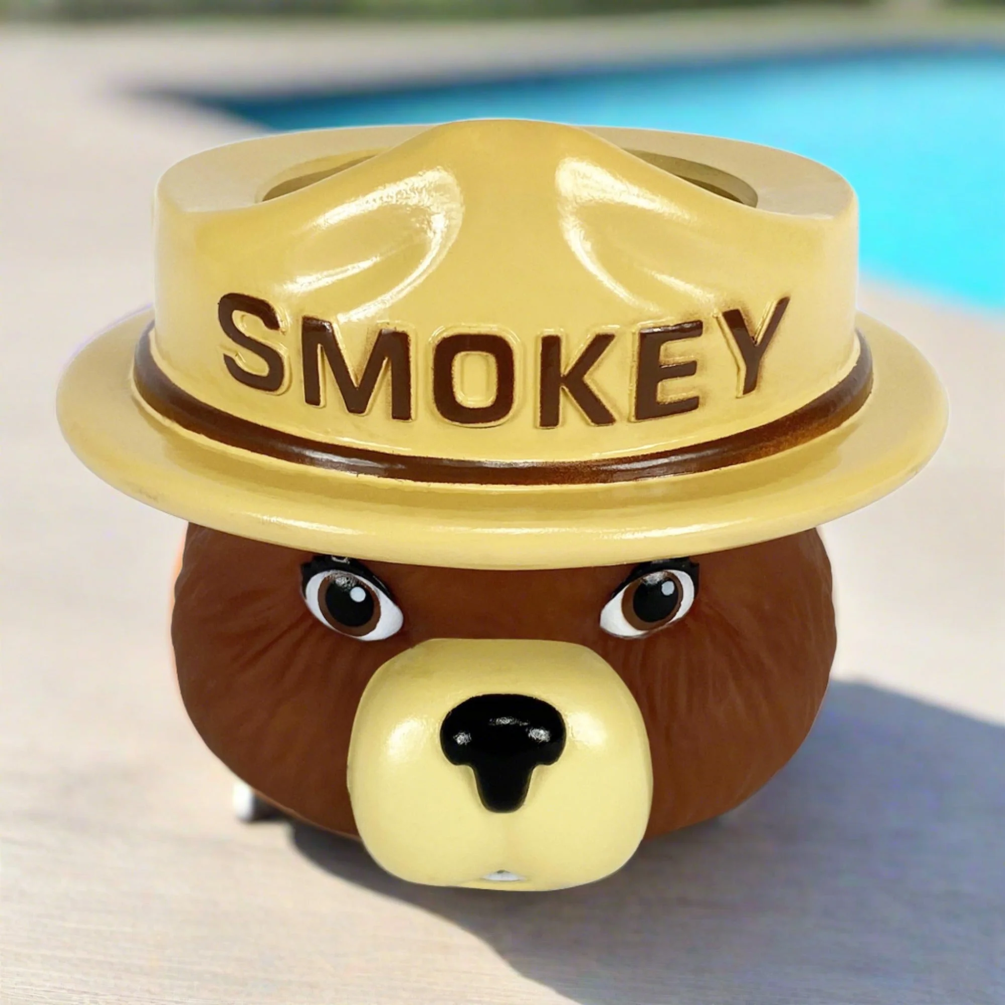 World-Class Can Cooler-Smokey Bear Smart