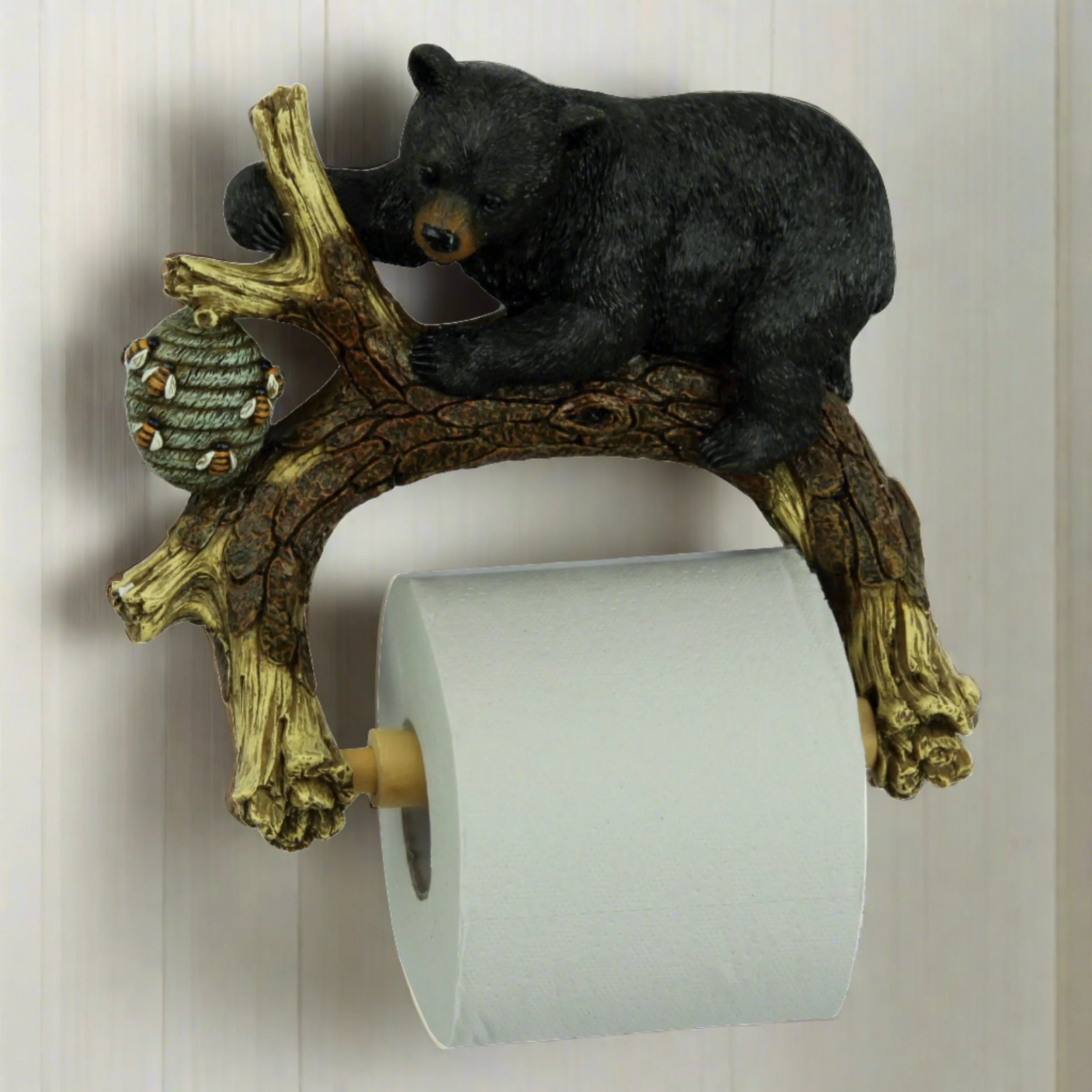 Clean TP Holder-Bear On Tree Advanced