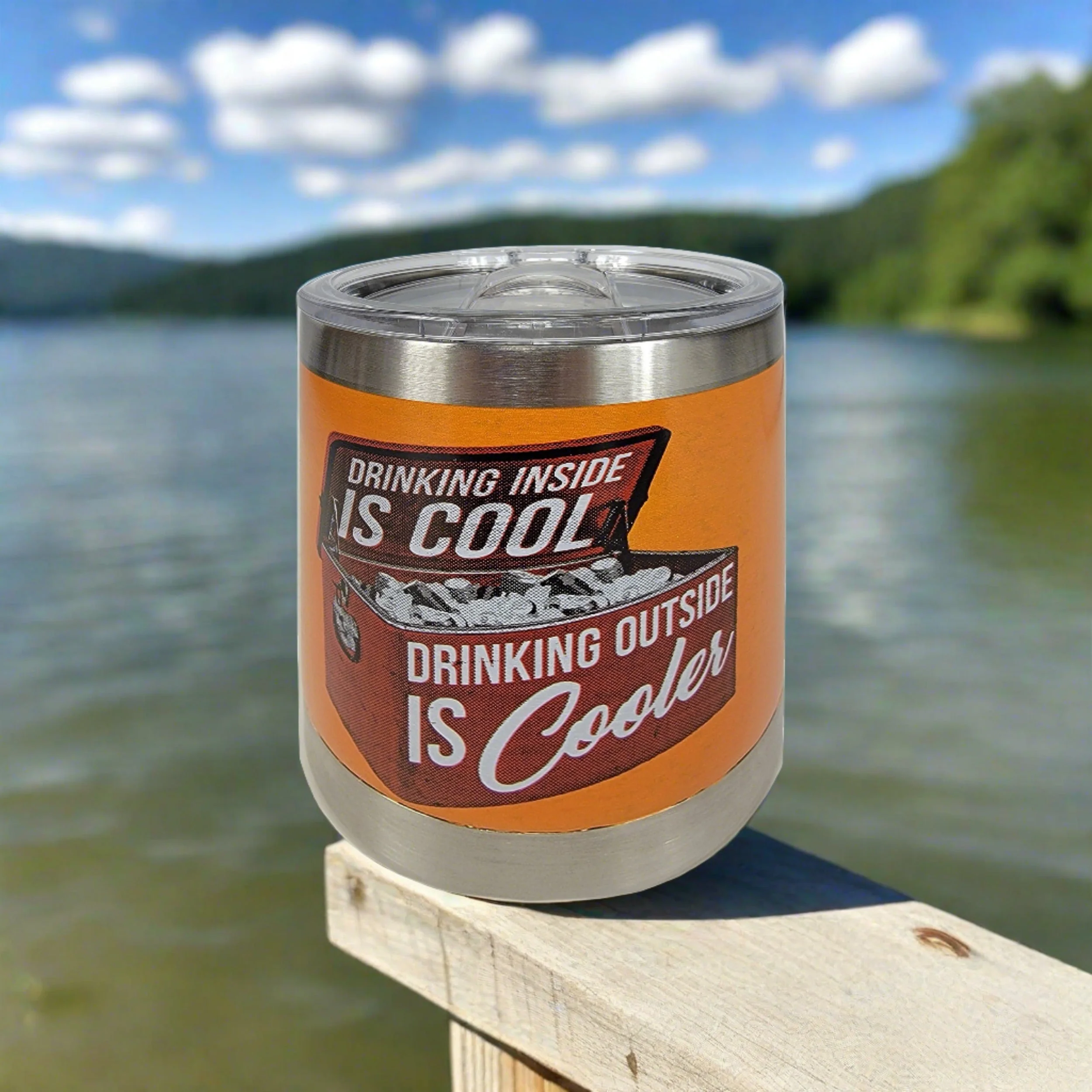 Official Tumbler 10oz-Drinking Inside is Cooler Luxury