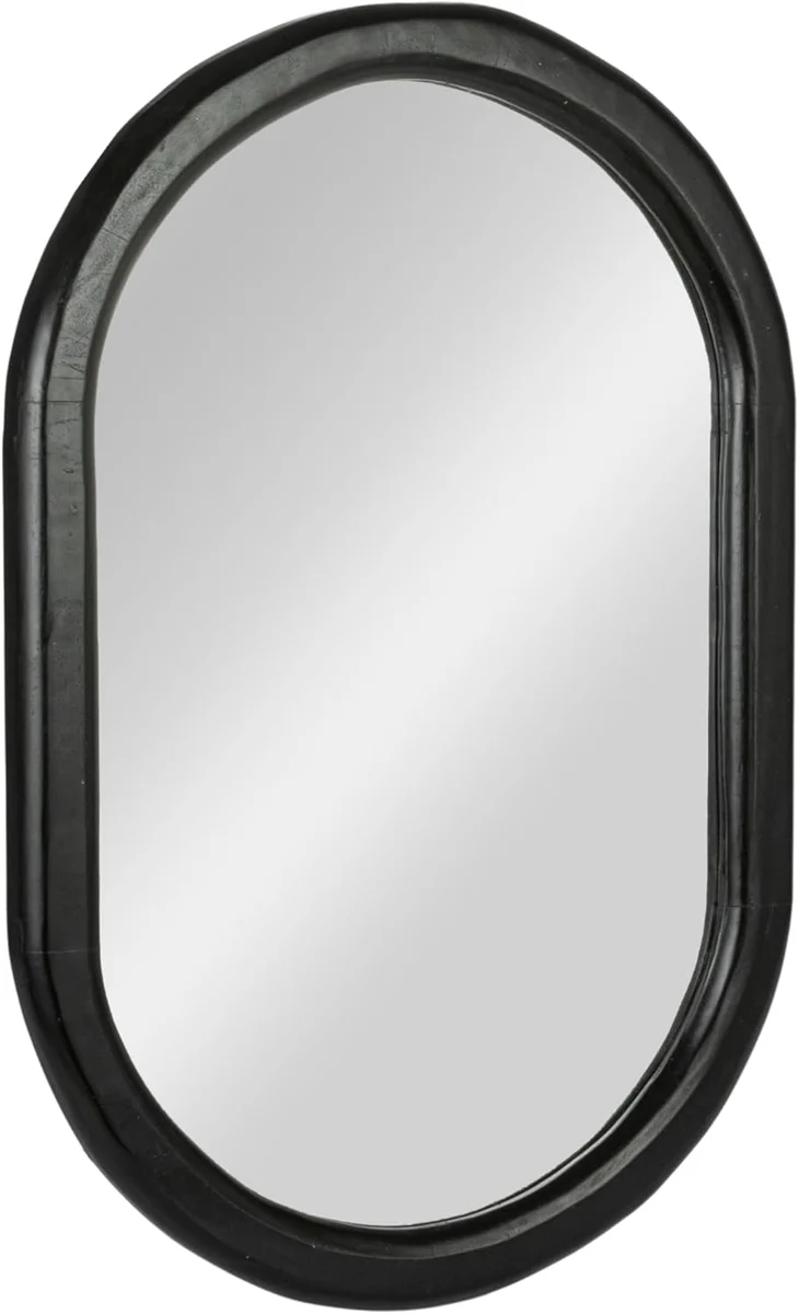 Contemporary Mango Wood Framed Wall Mirror Fashionable