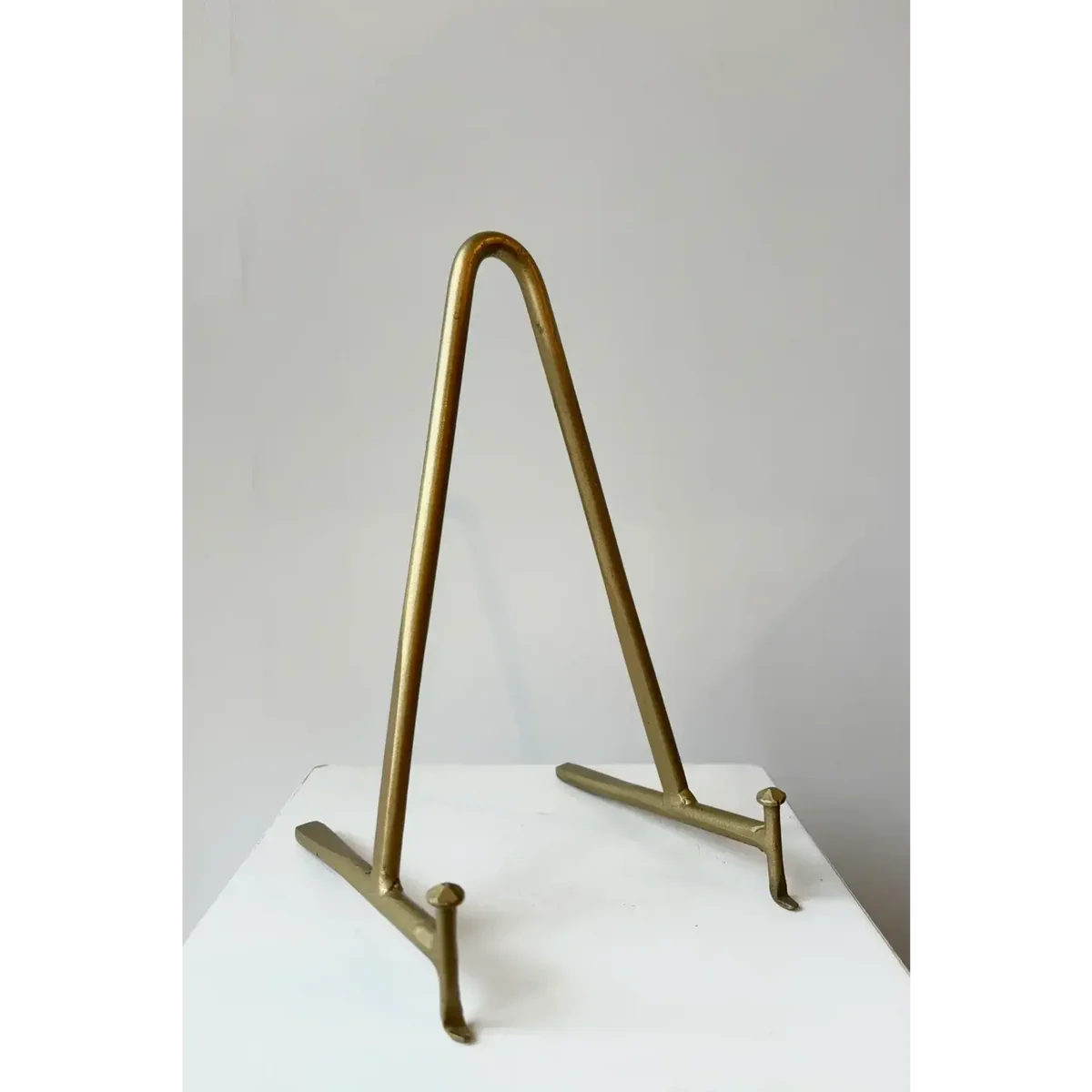 Original Antique Brass Display Stand Selected