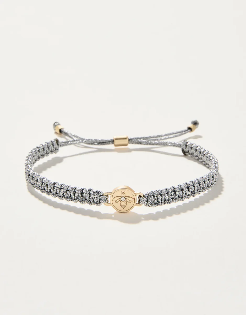 Optimized Friendship Bracelet Metallic Silver Selected