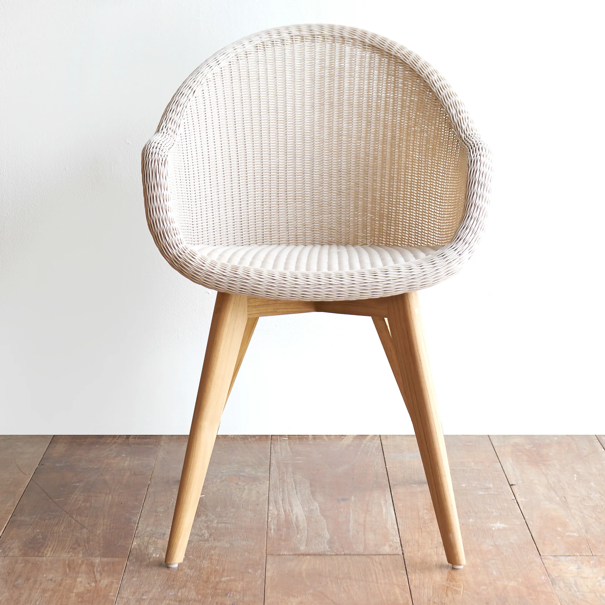 World-Class Edgard Outdoor Dining Chair Teak – Old Lace Fast