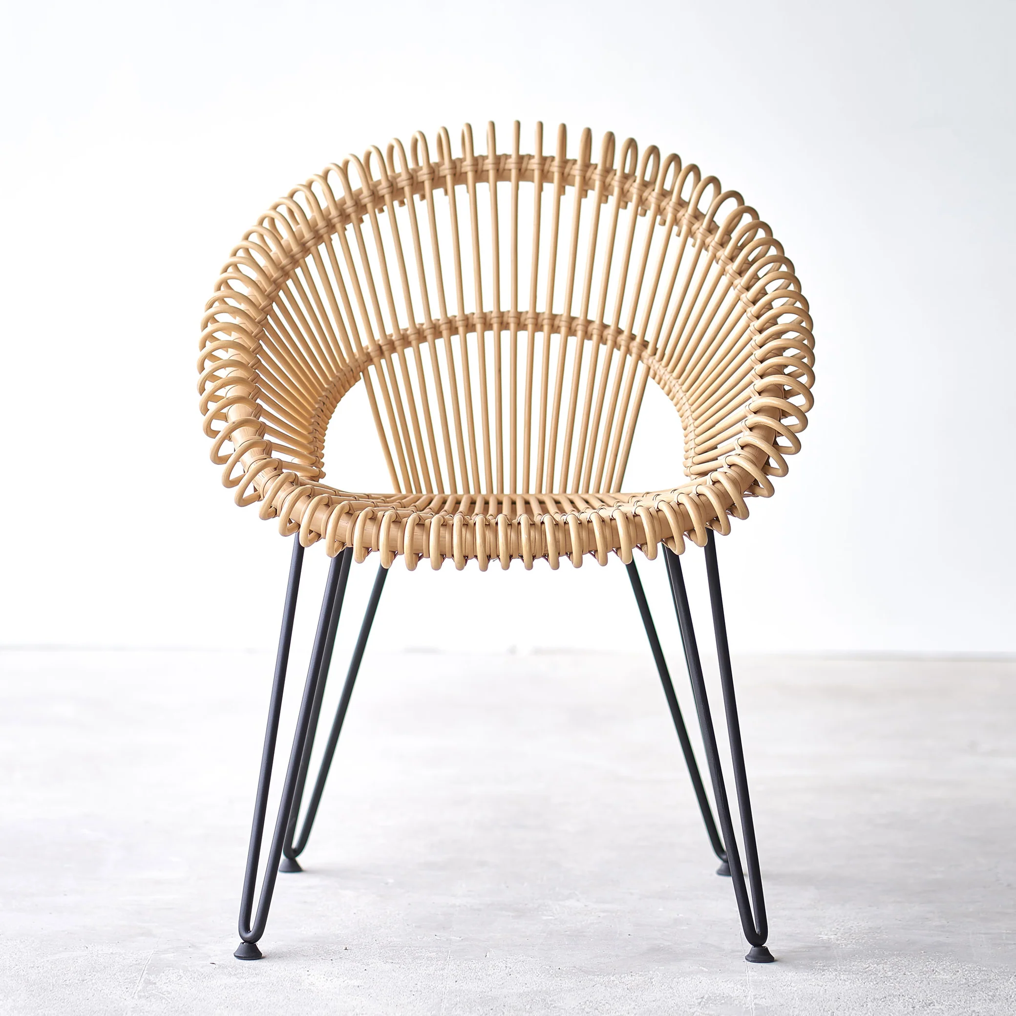 Quality Curly Dining Chair Natural Powerful
