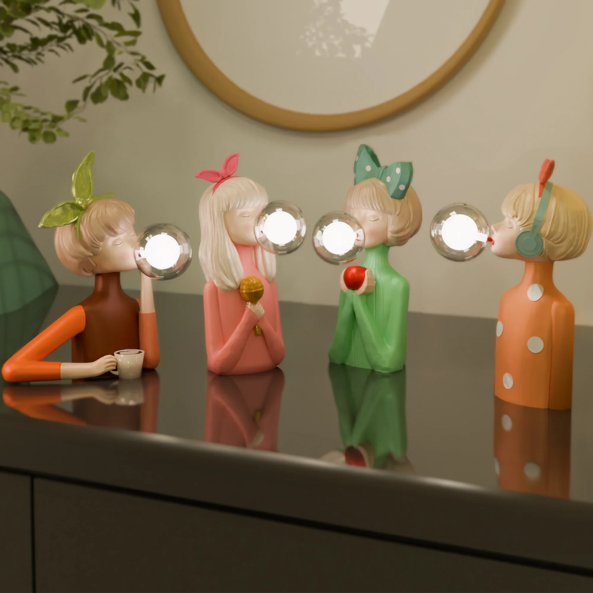 High-End Bubble Girls – Lamp Clean