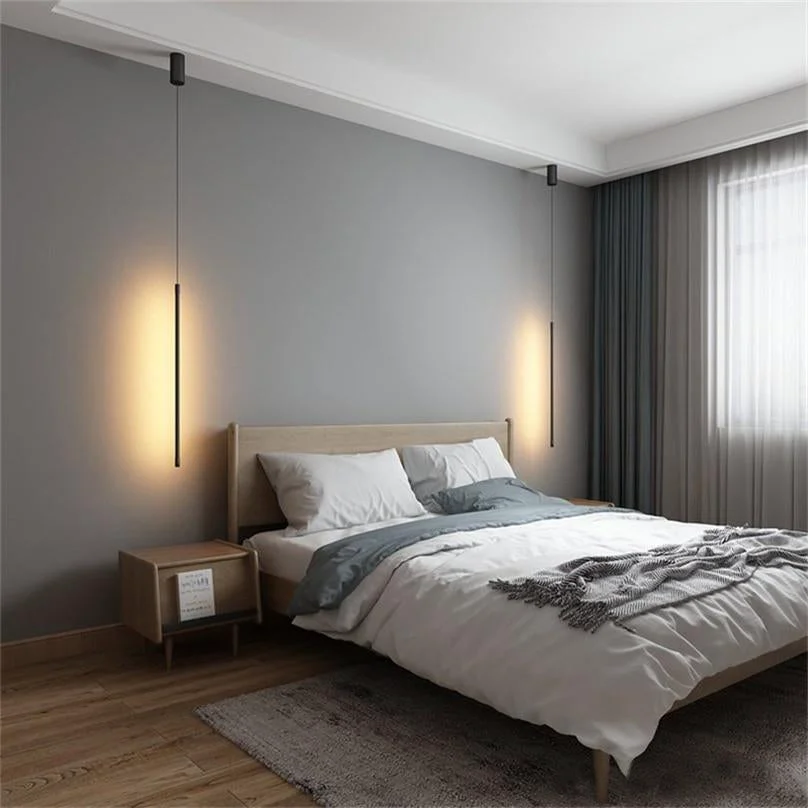 Fast Edge Modern Bedside Lamp LED Pendant Lights L 80CM World-Class
