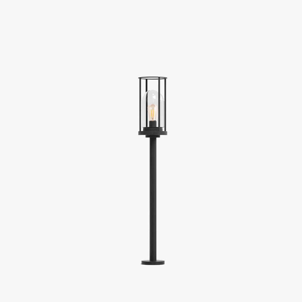Pure Pena Außen-Wegeleuchte Schwarz Solar 32 77CM Lang Genuine