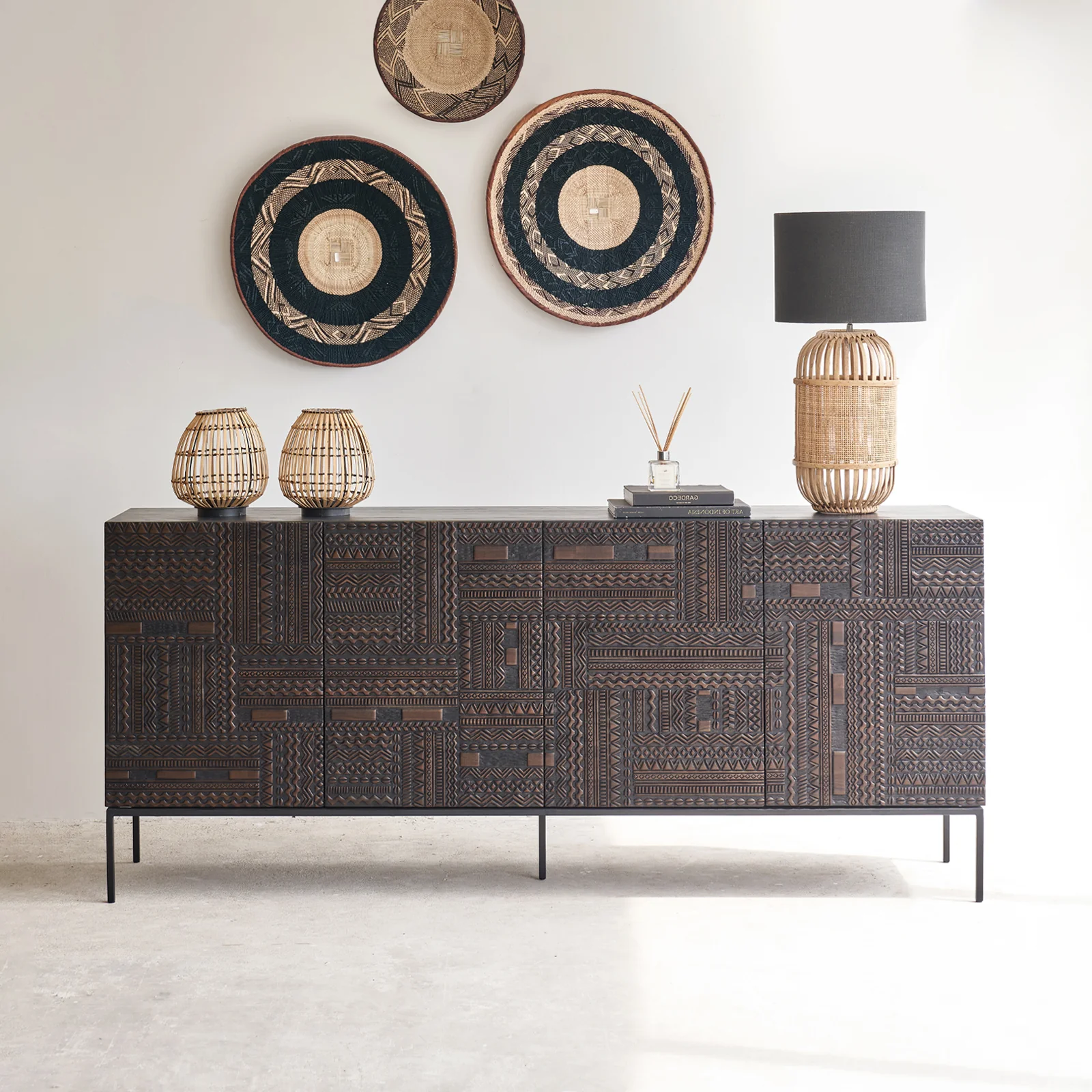Superior Tabwa Sideboard Teak 200cm Exclusive