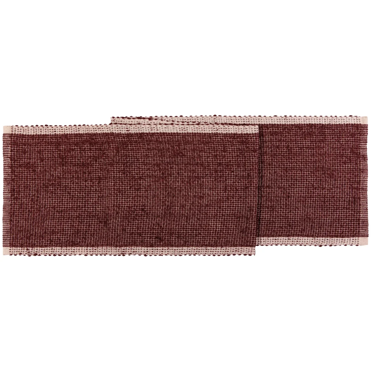 Sophisticated Lattice Table Runner Garnet Stylish