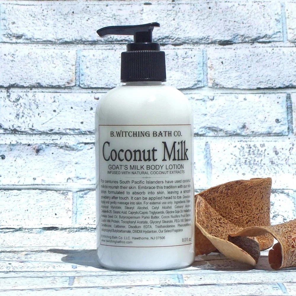 Artisan 8oz Coconut Milk Goat’s Milk Body Lotion Functional