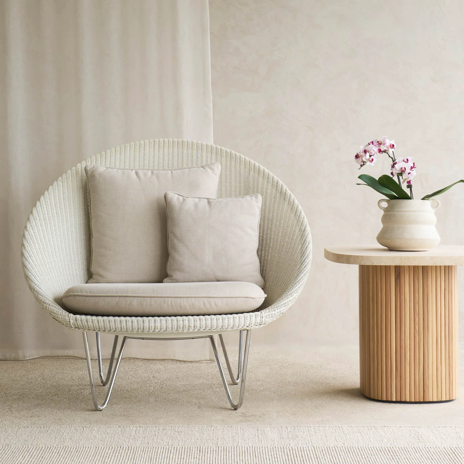 Long-Lasting Joe Occasional Chair Pure White Certified