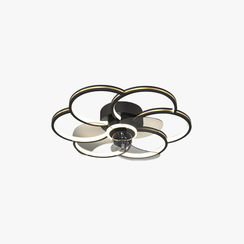 Excellent Arisha Deckenventilator mit Beleuchtung 2 Farben 4 Stile ∅51 56 61cm Sophisticated