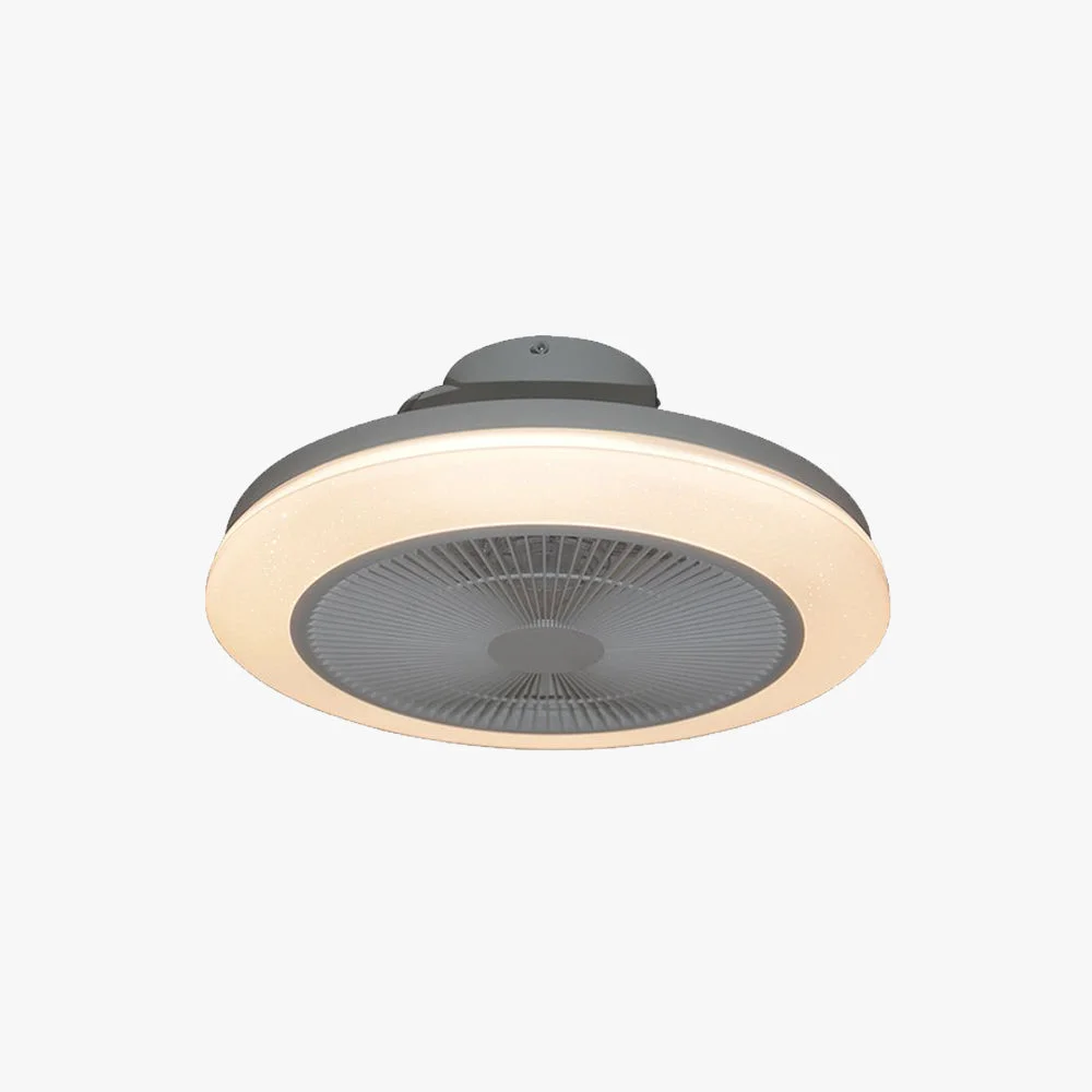 User-Friendly Morandi Deckenventilator mit Beleuchtung RGB-Bluetooth ∅48cm Comfortable