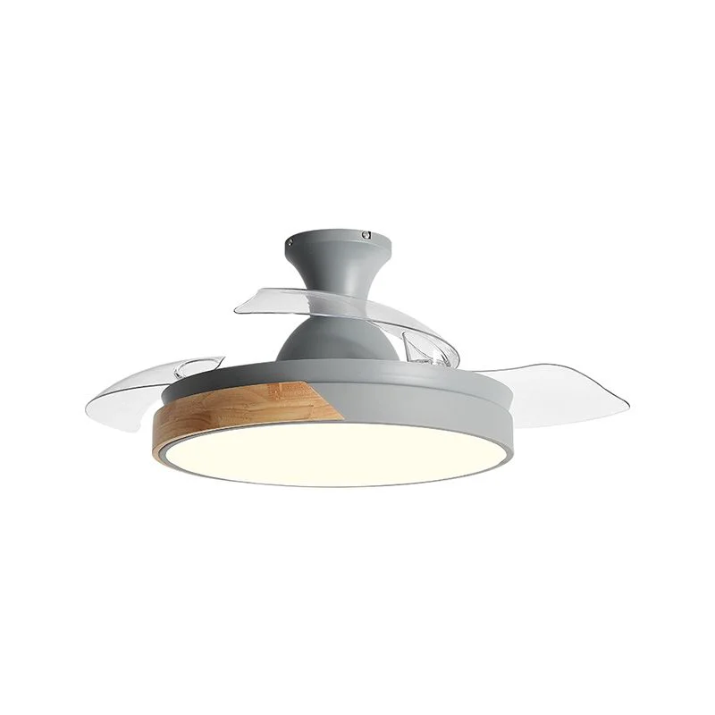 Elite Morandi Deckenventilator mit Beleuchtung Klare Blätter 5 Farben ∅90 100CM Clean